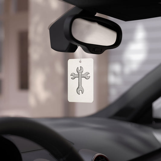 "Mechanic's Cross" Air Freshener